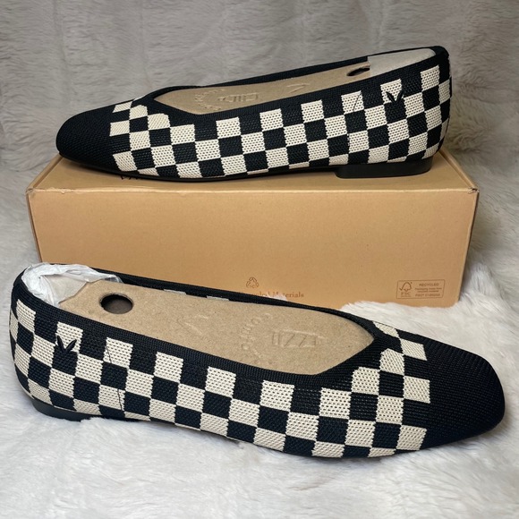 VIVAIA Square-Toe V-Cut Flats (Margot™ 2.0) EU 42 / US 10.5 - Picture 7 of 10